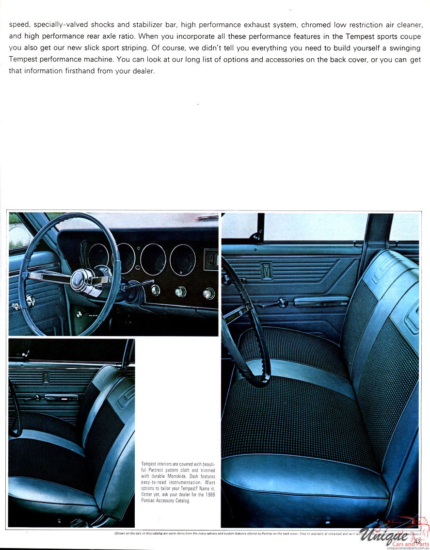 1966 Pontiac Prestige Brochure Page 39
